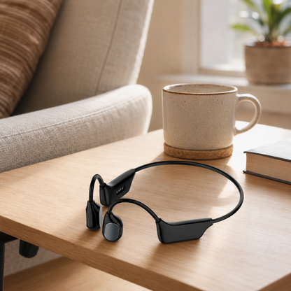 Bone Conduction Smart Hearing Aid Bluetooth Earphones
