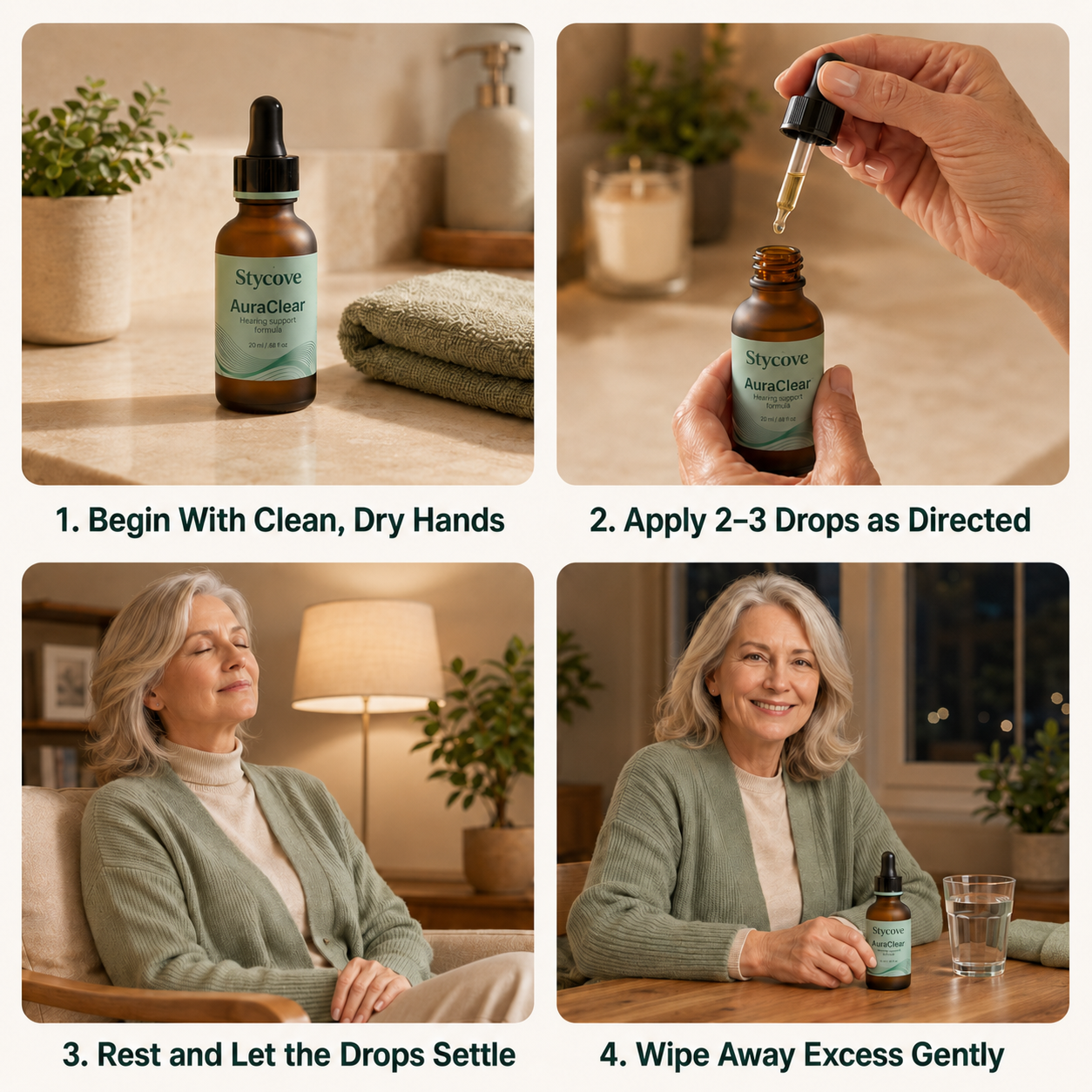 AuraClear Ear Cleaning and Relief Drops