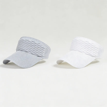 Women's High Ponytail Sun Visor Hat for Sun Protection
