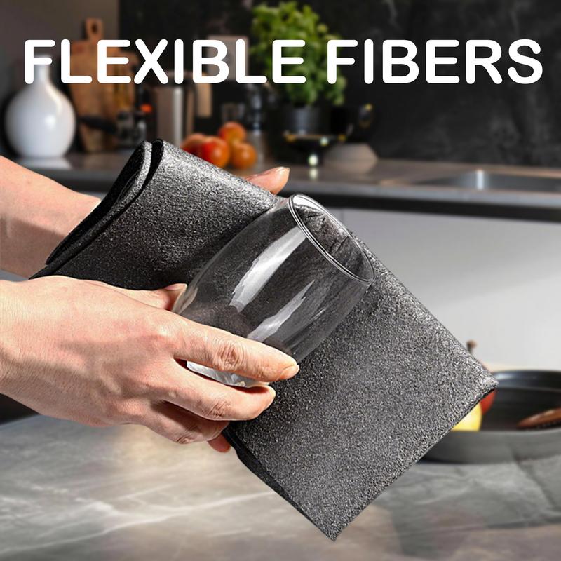 🔥10-Count Reusable Magic Cleaning Wipes, Thick & Streak-Free