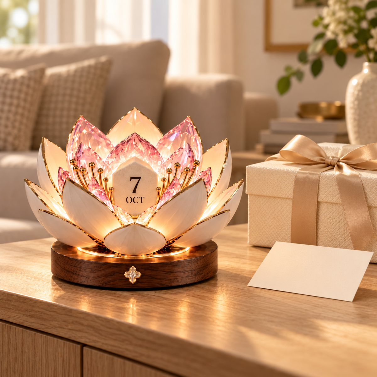 Automatic Blooming Perpetual Calendar