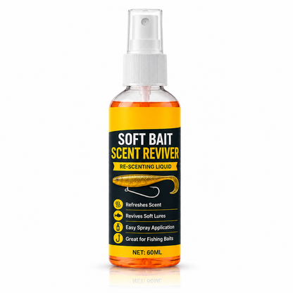 Soft Bait Scent Spray – Instant Fish-Attracting Reviver