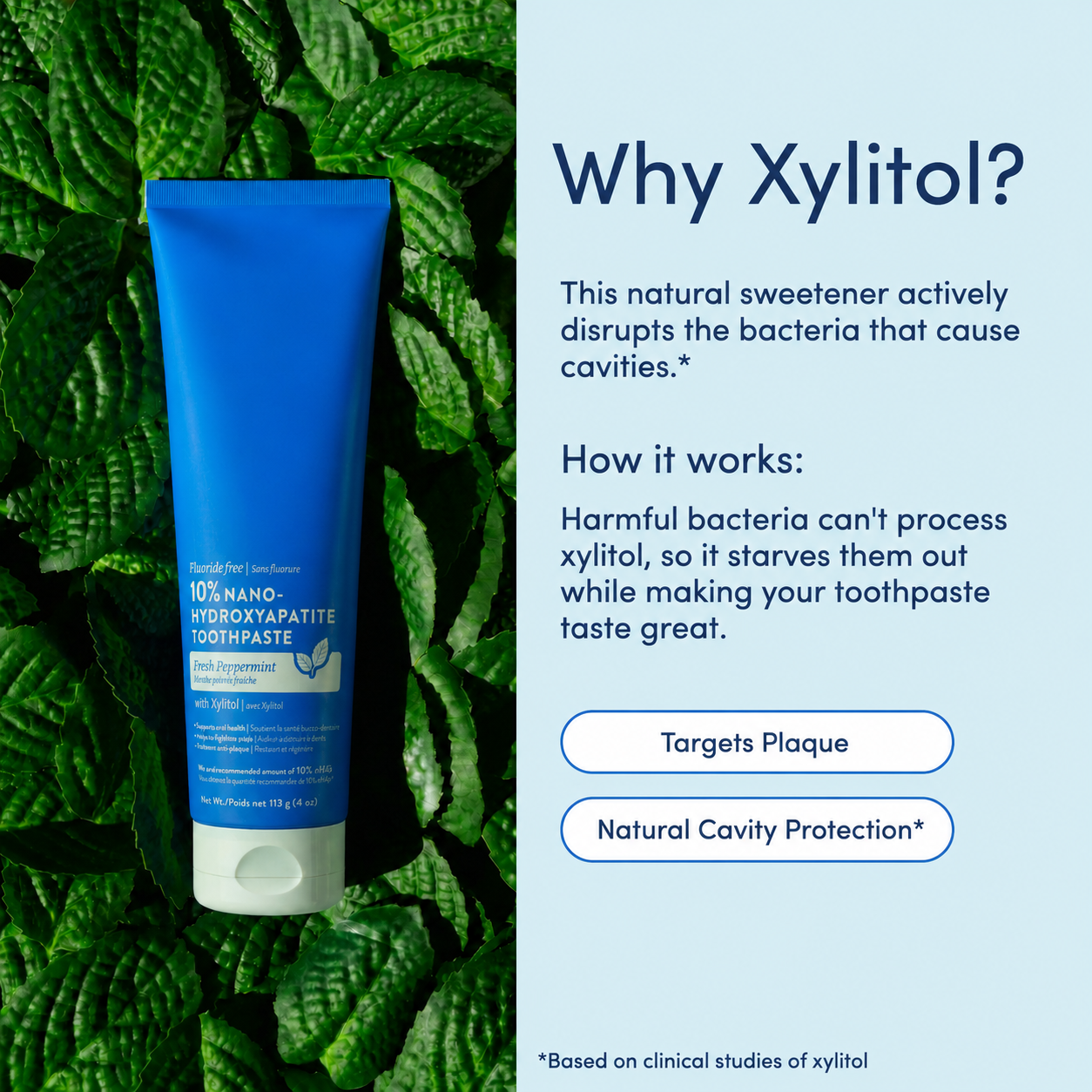 Stycove 10% Nano Hydroxyapatite Toothpaste - Whitening & Repair