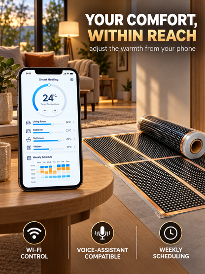 German High-Tech Graphene Wall Heater