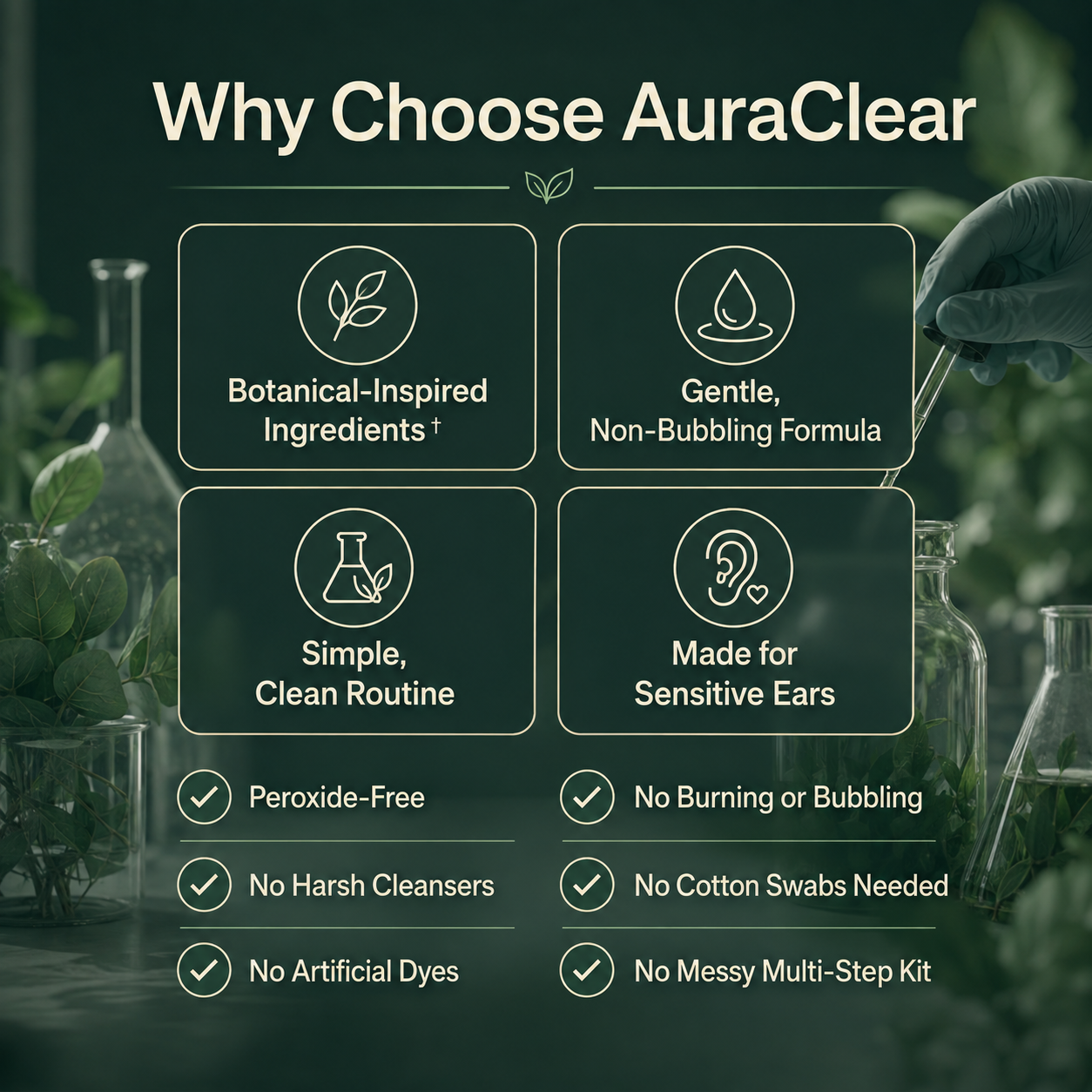AuraClear Ear Cleaning and Relief Drops