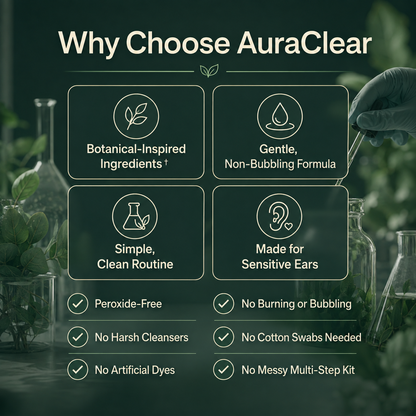 AuraClear Ear Cleaning and Relief Drops
