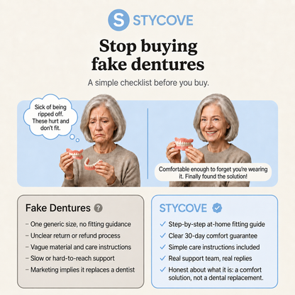 STYCOVE Custom Denture Set