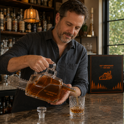 100th Anniversary Whiskey Bottle