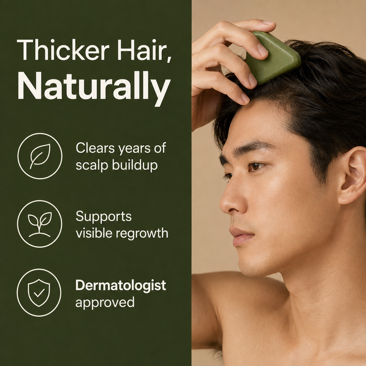 Korean Scalp Repair Bar for Men