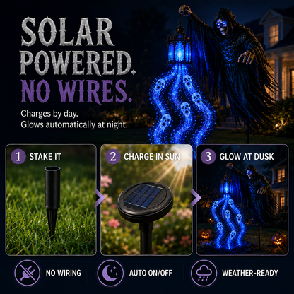 💀Halloween Soul Harvester Animated Garden Light