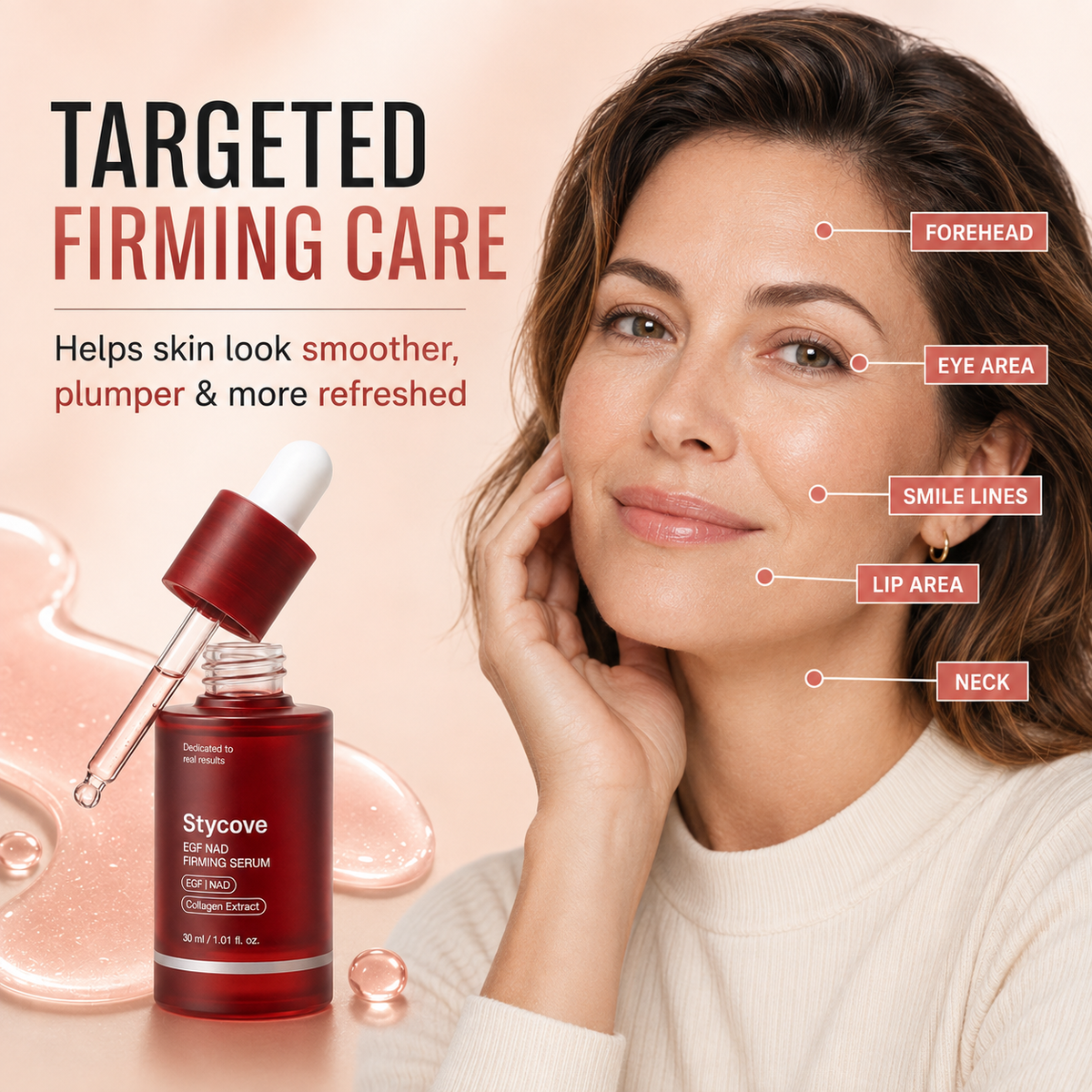 Korean NAD+ EGF Firming Serum
