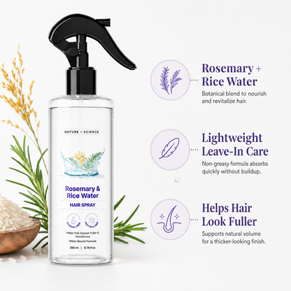 Nature x Science Rosemary Water & Rice Water 200 ml