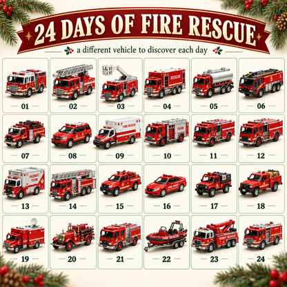🚒Fire Rescue 24-Day Advent Calendar