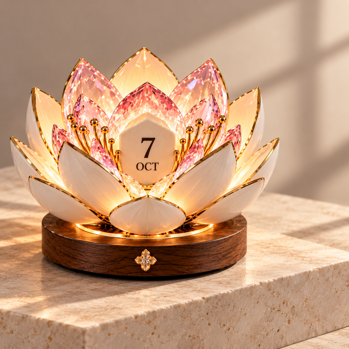 Automatic Blooming Perpetual Calendar