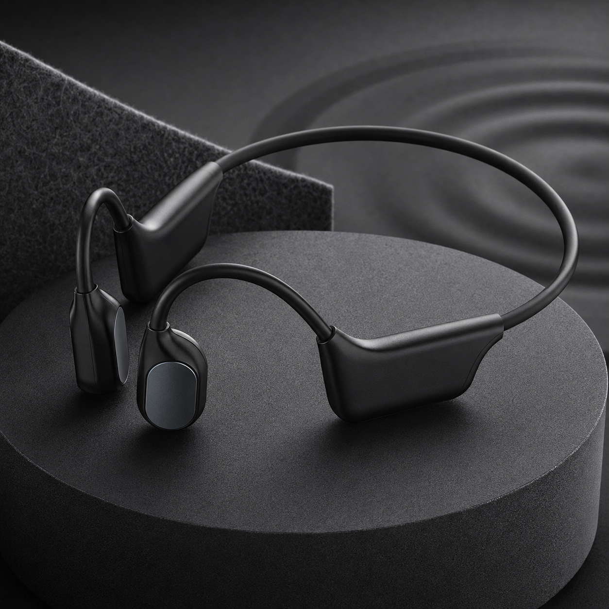 Bone Conduction Smart Hearing Aid Bluetooth Earphones