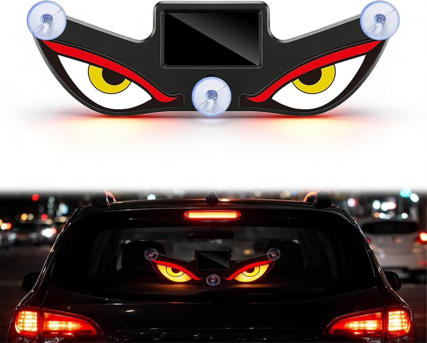 Solar Devil Eyes LED Car Light