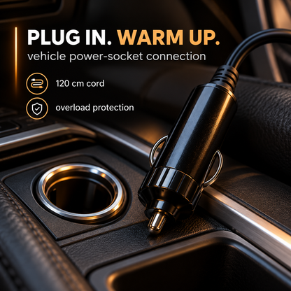 Stycove 12V Portable Car Heater with Adjustable Demister and Window Defroster