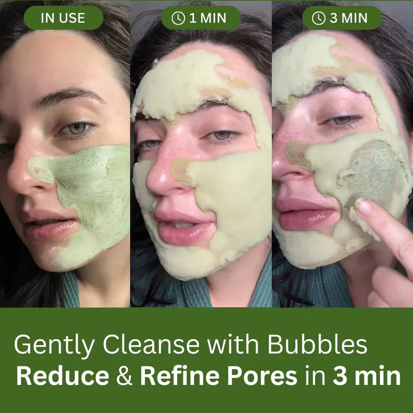 Smooth, Radiant Skin – Activated by Holy Basil & Bubble Detox Action