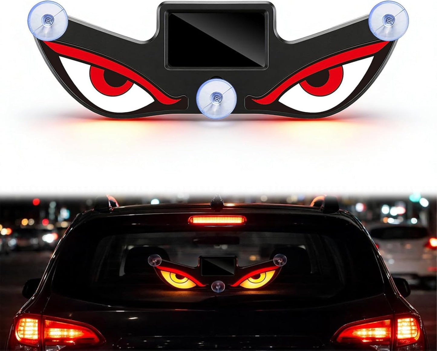 Solar Devil Eyes LED Car Light