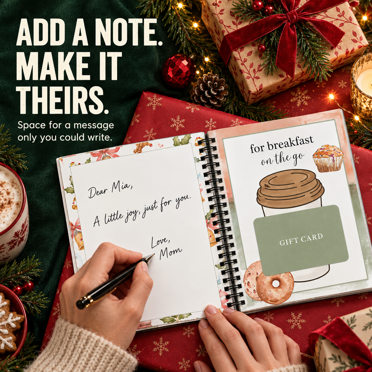 🎄Christmas Gift Card Book