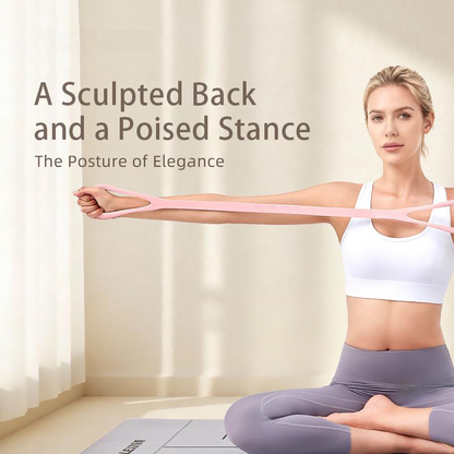 Figure 8 Silicone Resistance Band, Women Home Workout