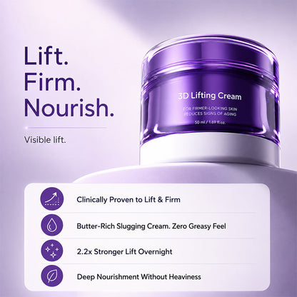 2026 3D Lifting Cream 1.7 fl oz | Advanced Korean Facial Night Cream