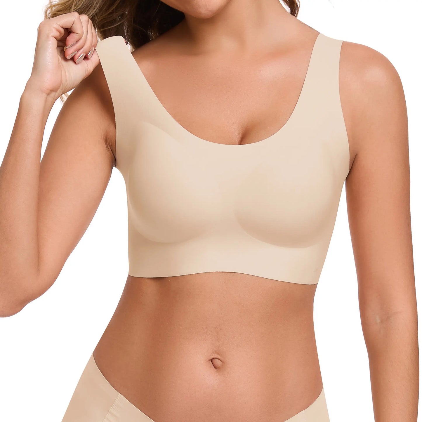 Seamless Wireless Full Coverage Bralette for Women