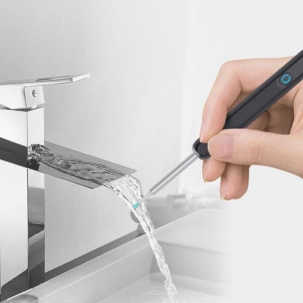 Wi-Fi Visible WaxRemoval Spoon,USB 1296P HD Load Otoscope