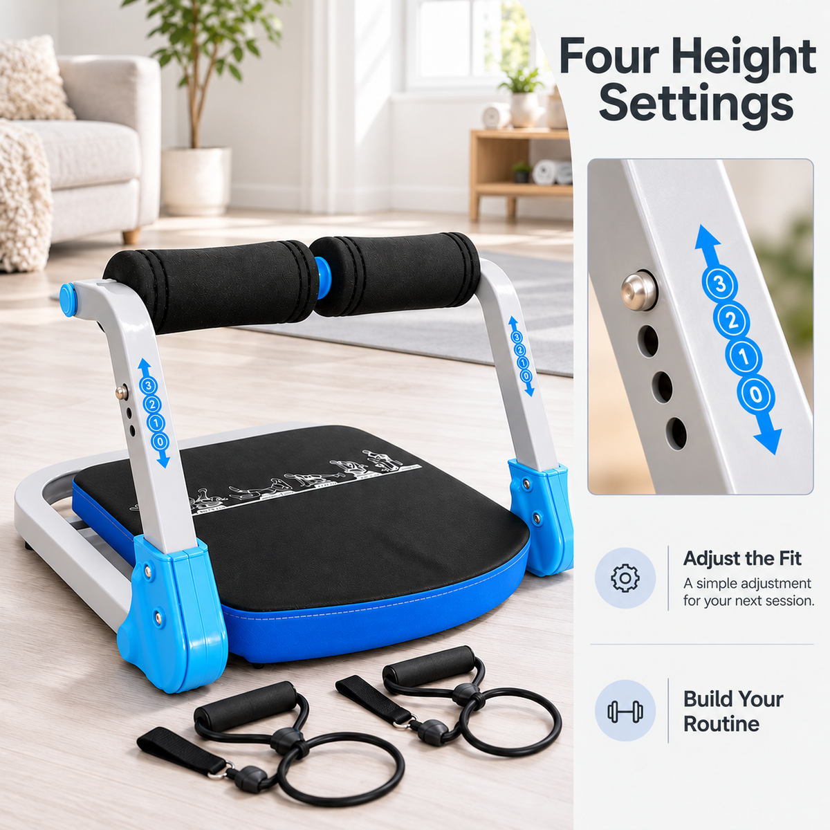 Stycove Assisted Sit-Up & Ab Trainer
