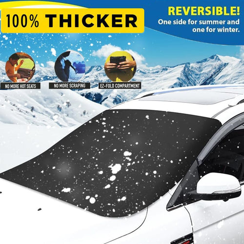 🛡️2026 Upgraded Car Windshield Magnetic Snow Cover