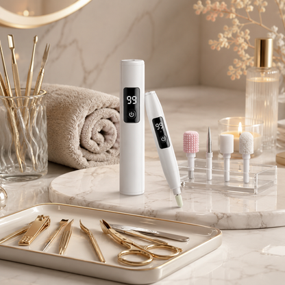Professional Ultra-Safe LED Electric Nail Grinder