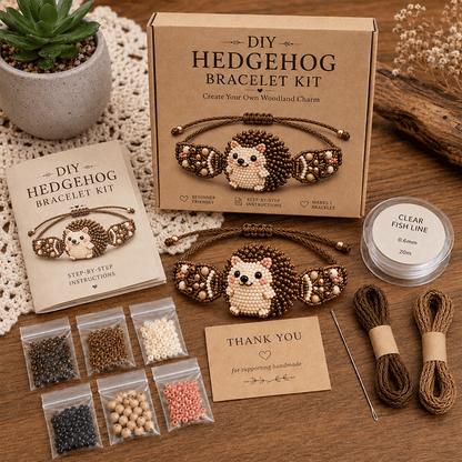 🐙DIY Beaded Bracelet Making Kit