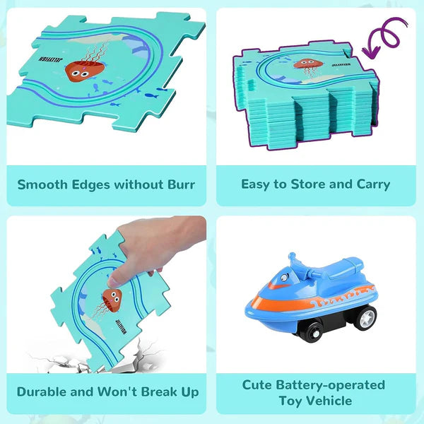Kids Car TrackSet