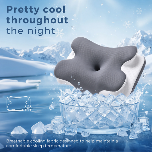 Stycove Adjustable Ergonomic Memory Foam Pillow