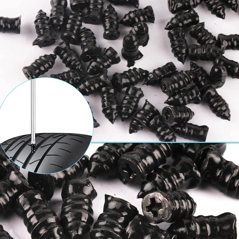 One-second tire repair🚗Vacuum Tire Mending Nail