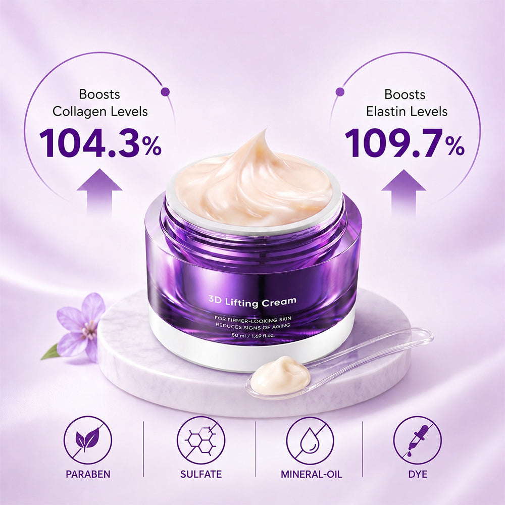 2026 3D Lifting Cream 1.7 fl oz | Advanced Korean Facial Night Cream