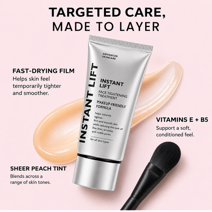 Instant Firming Temporary Face Tightener Easy-Wear Formula
