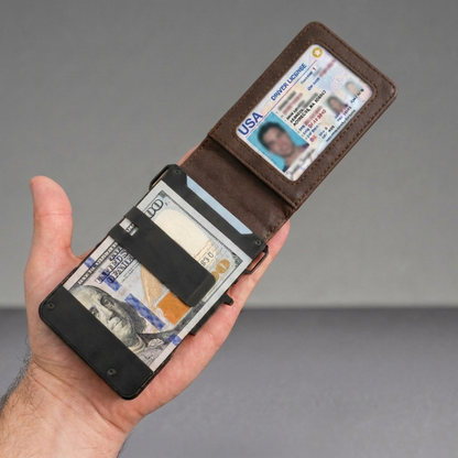 Stycove Minimalist Wallet - Maximum Capacity. Minimal Footprint.