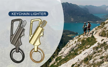 🔥Permanent Match Infinity Lighter with Multitool Keychain Bottle Opener