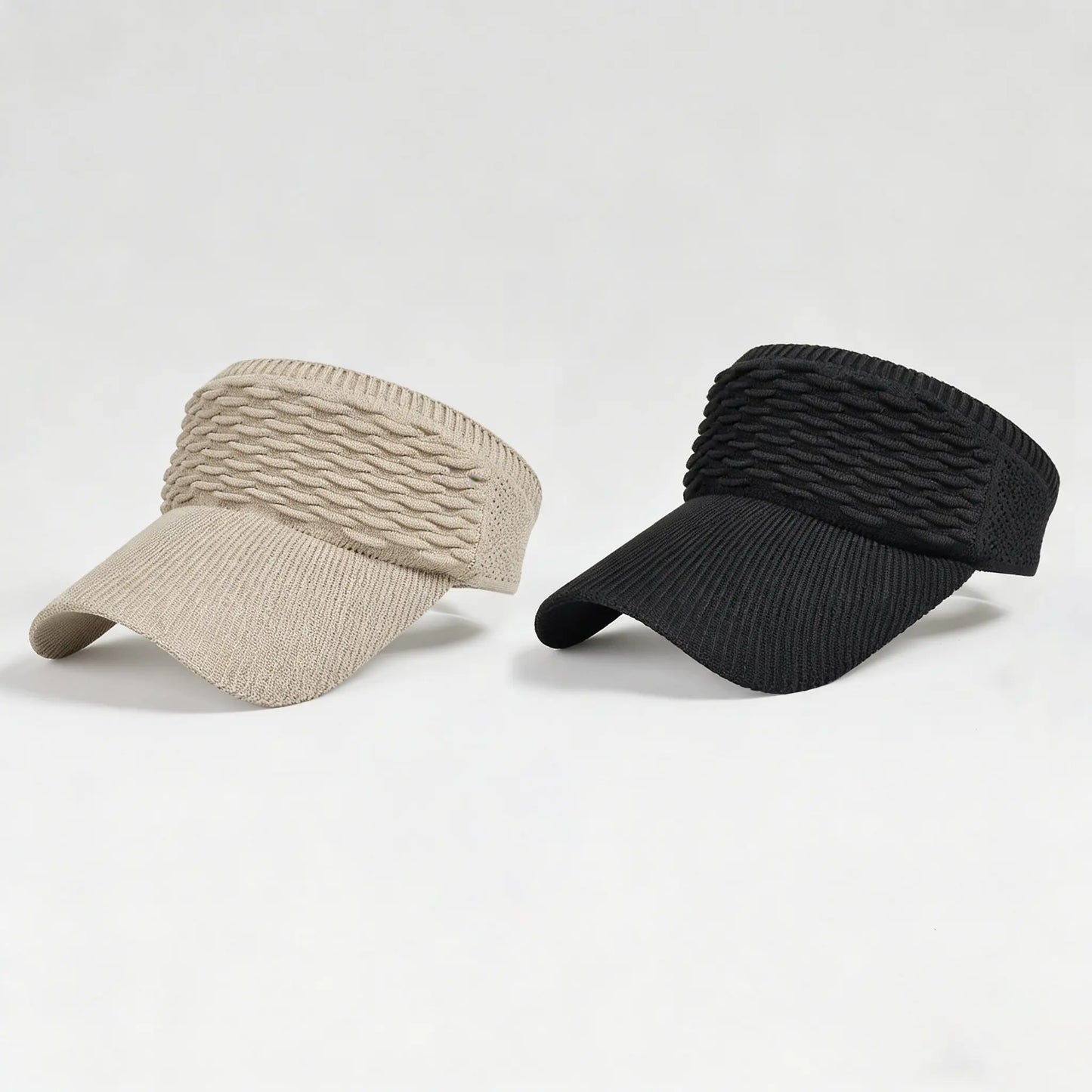Women's High Ponytail Sun Visor Hat for Sun Protection