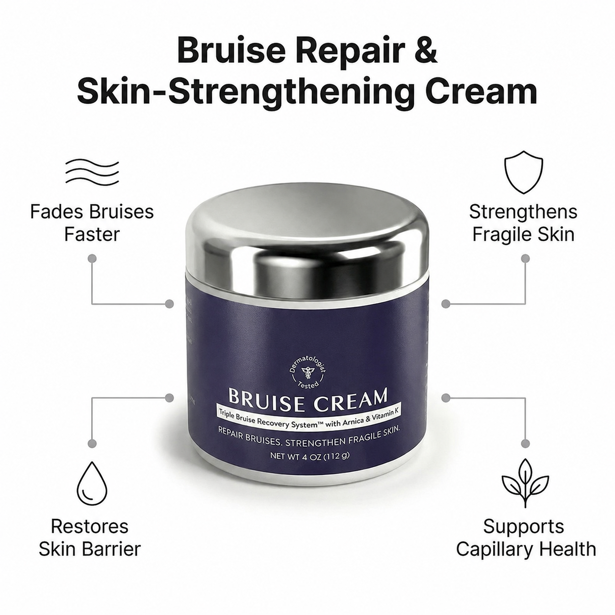 Stycove Bruise Repair & Skin-Strengthening Cream