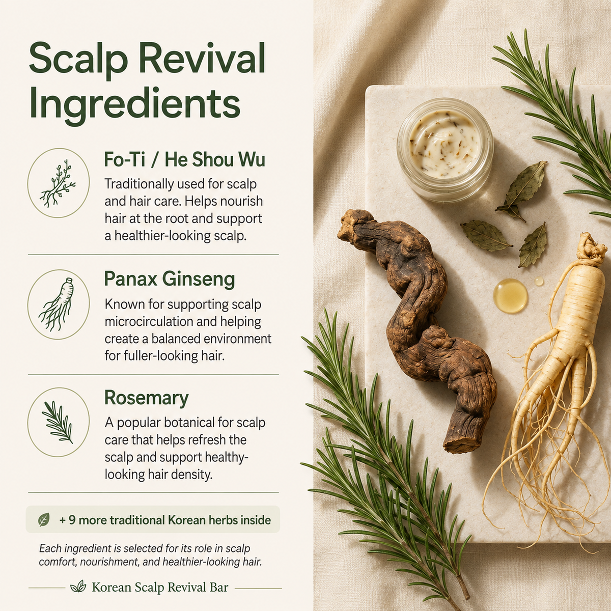 Korean Scalp Repair Bar for Men