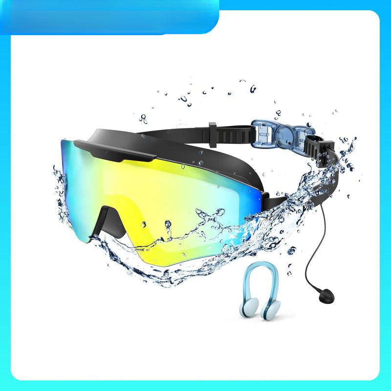 Panoramic Anti-Fog Swim Goggles Set 🏊♂️ Crystal-Clear Vision, No Leaks, No Fog!