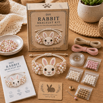 🐙DIY Beaded Bracelet Making Kit