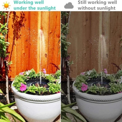 Compact Solar Bird Fountain Pump – Keep Your Garden Alive! 🐦️