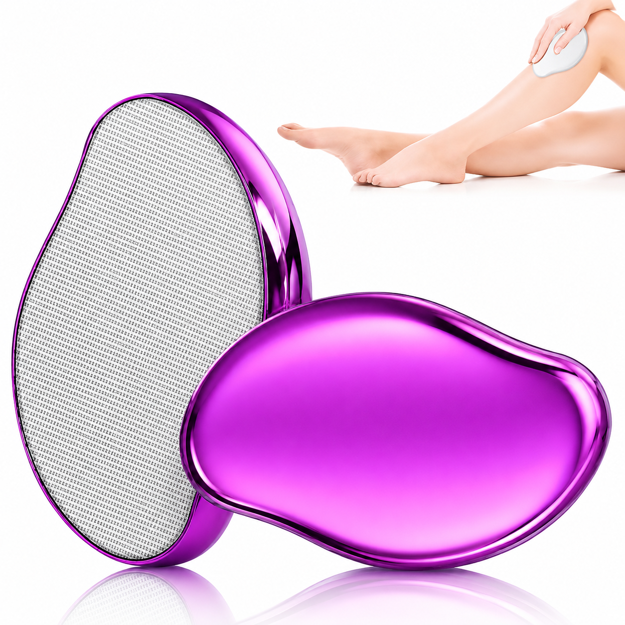 ✨ Crystal Hair Eraser – Reusable Hair Removal & Exfoliation