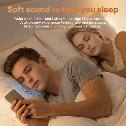 HYUNDAI S1 Ultra-Thin Bluetooth Pillow Speaker-Bone Conduction Technology