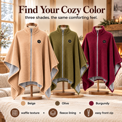 ❄️Heated Wearable Blanket – Stay Warm at Your Desk Without Bulky Layers 🔥