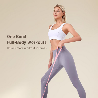 Figure 8 Silicone Resistance Band, Women Home Workout