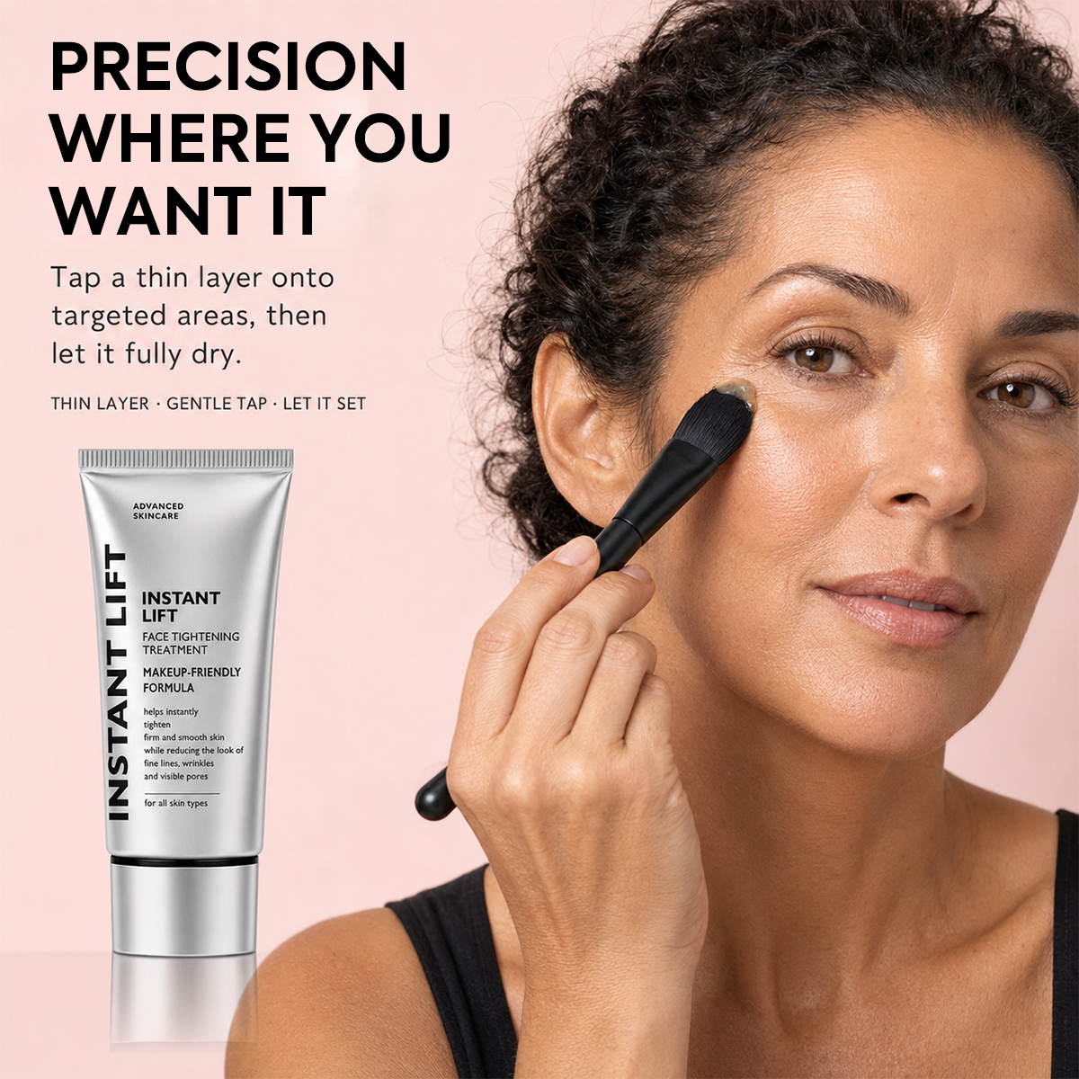 Instant Firming Temporary Face Tightener Easy-Wear Formula